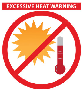 SUP Heat and UV Warning and Precautions